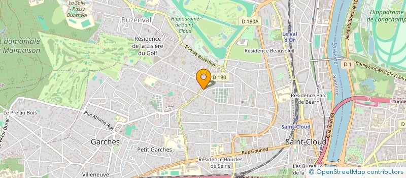 localisation de l'entreprise JOP CONSEIL  GARCHES