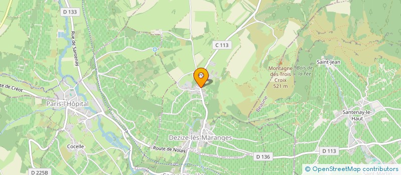 localisation de l'entreprise JOPAHOL  DEZIZE-LES-MARANGES