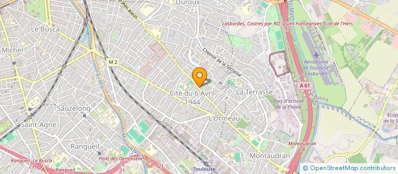 localisation de l'entreprise JOPAL à TOULOUSE