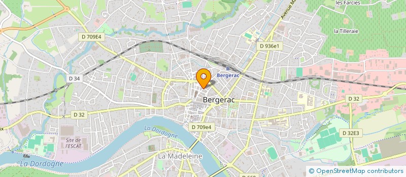 localisation de l'entreprise JOPAOS à BERGERAC