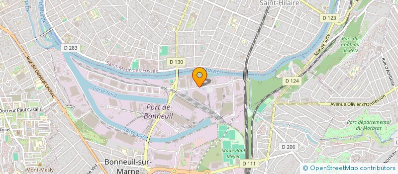 localisation de l'entreprise JOPCOM  BONNEUIL-SUR-MARNE