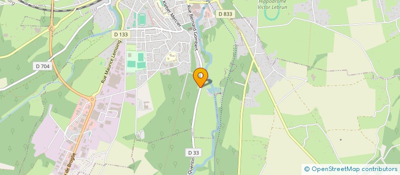 localisation de l'entreprise JOPEDIA  BERNAY