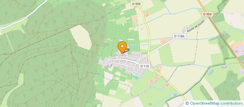 localisation de l'entreprise JOPEJOB  BRULEY