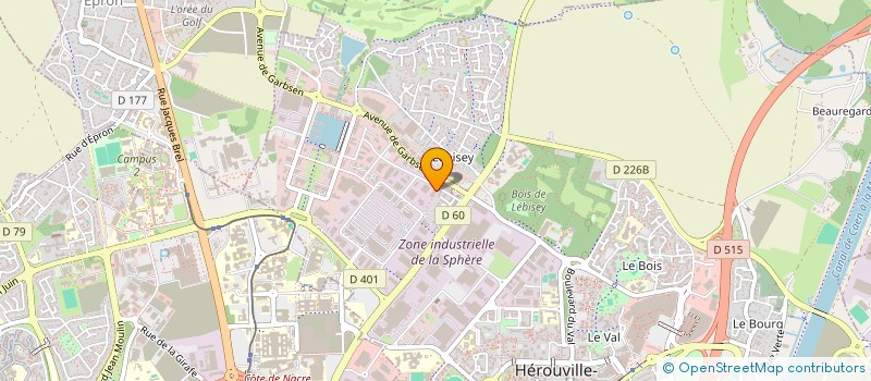 localisation de l'entreprise JOPLANTES à HEROUVILLE-SAINT-CLAIR