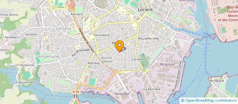 localisation de l'entreprise JOPPY  LORIENT