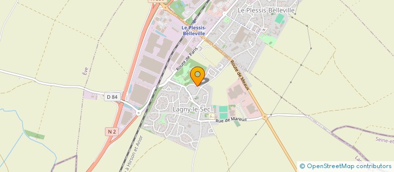 localisation de l'entreprise JOPR  LAGNY-LE-SEC