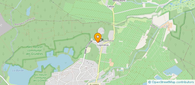 localisation de l'entreprise JOPS MERIGNAC I  ARSAC