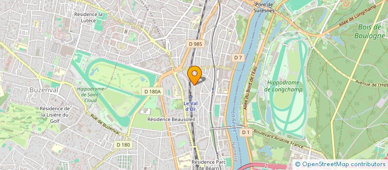 localisation de l'entreprise JOR à SAINT-CLOUD