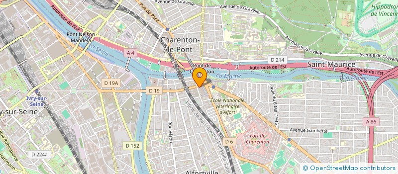 localisation de l'entreprise JOR à MAISONS-ALFORT