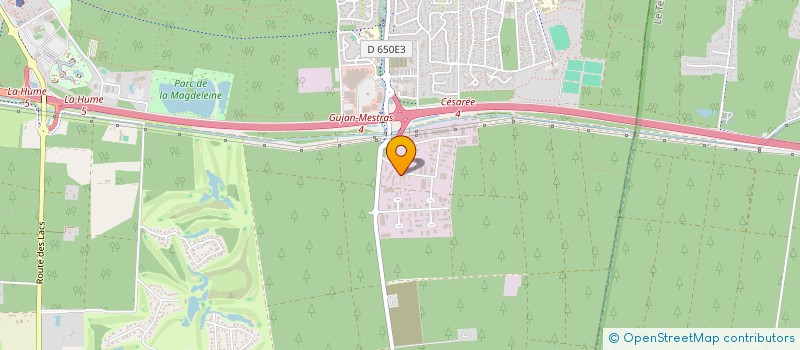 localisation de l'entreprise JORA IMMO  GUJAN-MESTRAS