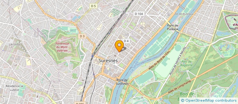 localisation de l'entreprise JORAMA PROPERTY à SURESNES
