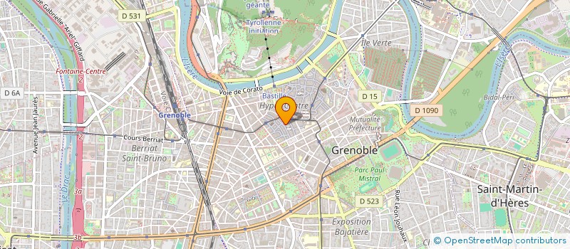 localisation de l'entreprise JORANCE à GRENOBLE