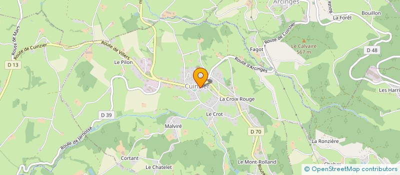 localisation de l'entreprise JORCHRISLAUR  LA GRESLE