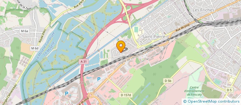 localisation de l'entreprise JORD CONSEIL ET FORMATION  MOULINS-LES-METZ