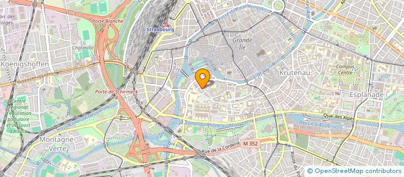 localisation de l'entreprise JORDAN à STRASBOURG