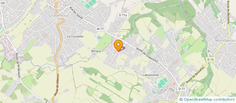 localisation de l'entreprise JORDAN  PECHBONNIEU