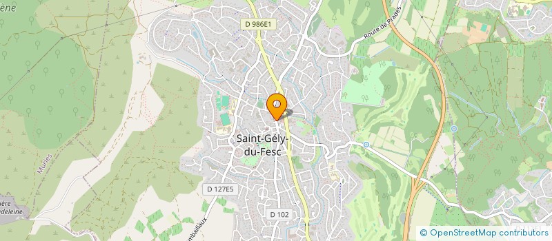 localisation de l'entreprise JORDAN  GENERARGUES