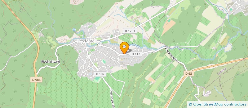 localisation de l'entreprise JORDAN  LES MATELLES