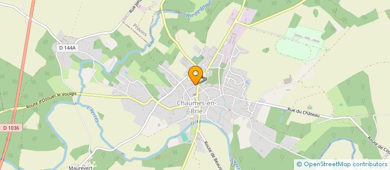 localisation de l'entreprise JORDAN-B  CHAUMES-EN-BRIE