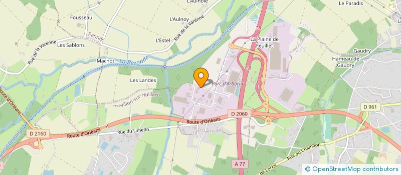 localisation de l'entreprise JORDAN BOUTRON à PANNES