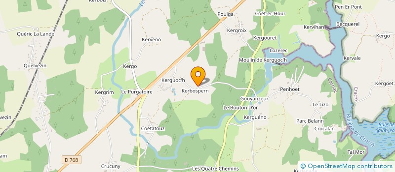 localisation de l'entreprise JORDAN IVAN PLATRE STAFF STUC à CARNAC