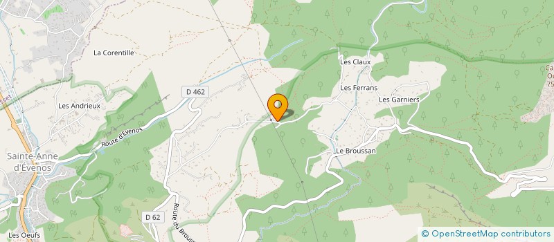 localisation de l'entreprise JORDAN JL  EVENOS