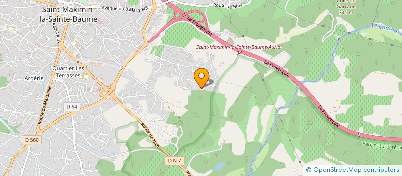 localisation de l'entreprise JORDAN RENOVATION SERVICES à SAINT-MAXIMIN-LA-SAINTE-BAUME