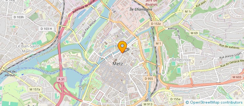 localisation de l'entreprise JORDANE B. MAISON DE BEAUTE  FLEVY