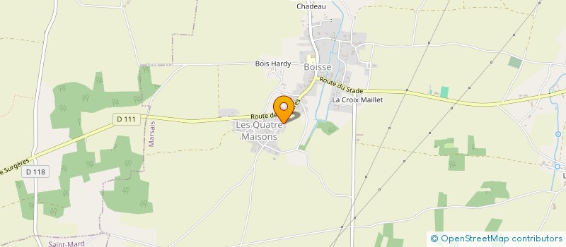 localisation de l'entreprise JORDANOFF AUTO SPORT  MARSAIS