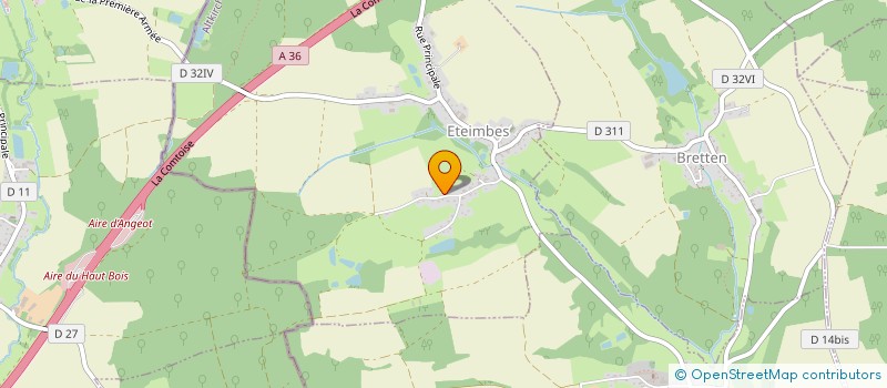 localisation de l'entreprise JORDAO  ETEIMBES