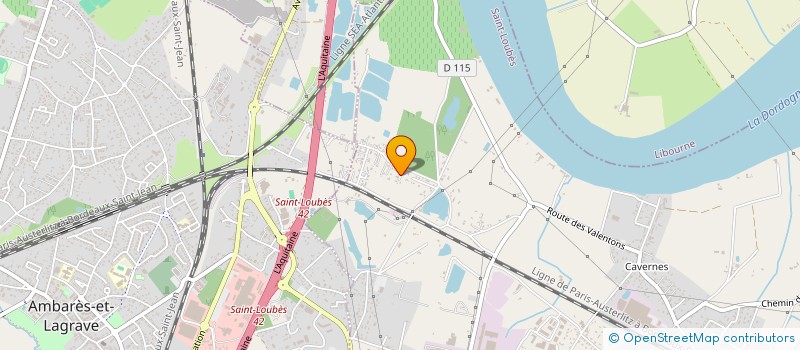 localisation de l'entreprise JORDIS  IZON