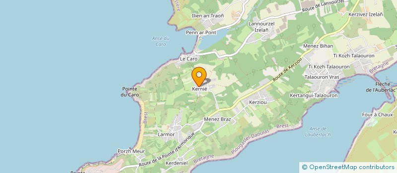 localisation de l'entreprise JORE  PLOUGASTEL-DAOULAS