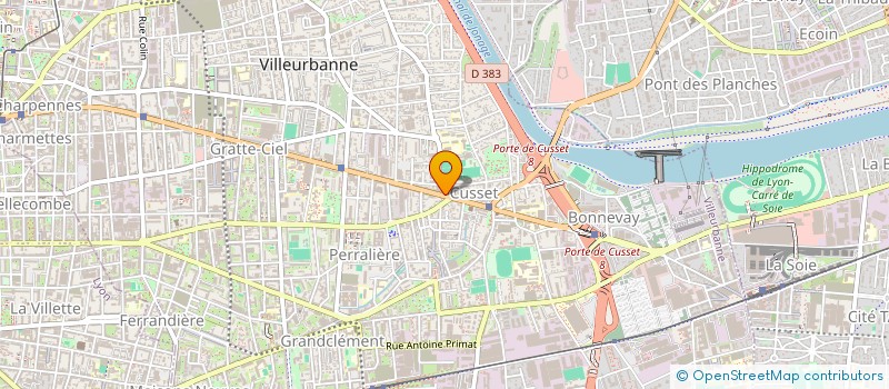 localisation de l'entreprise JOREBAIN SARL à VILLEURBANNE