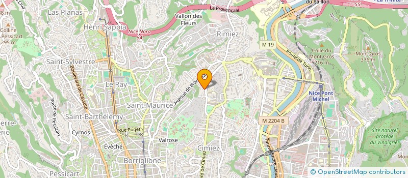 localisation de l'entreprise JOREBELO à NICE