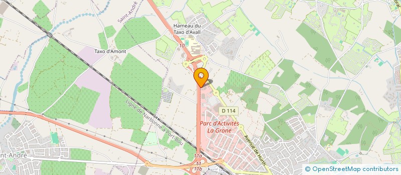 localisation de l'entreprise JOREDAN à ARGELES-SUR-MER