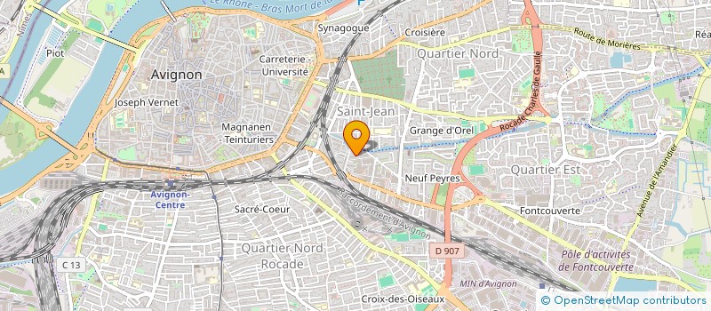 localisation de l'entreprise JOREJULA  AVIGNON