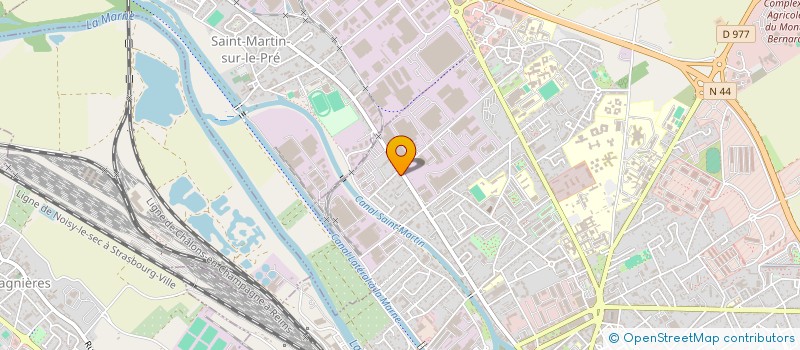 localisation de l'entreprise JOREKA  CHALONS-EN-CHAMPAGNE