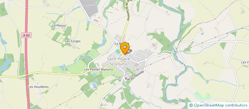 localisation de l'entreprise JOREL  SAINT-HILAIRE-LE-VOUHIS