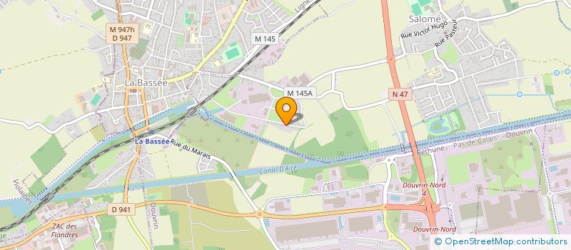 localisation de l'entreprise JOREM  SALOME