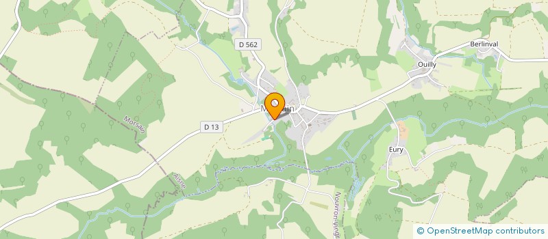 localisation de l'entreprise JORGE AZEVEDO MACONNERIE  VIC-SUR-AISNE