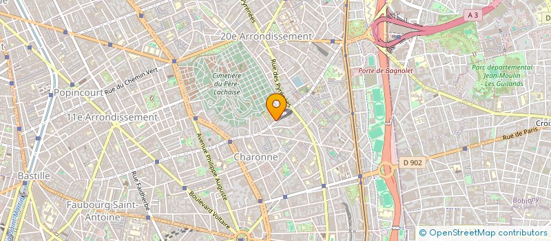 localisation de l'entreprise JORGE & FILS  PARIS