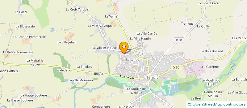 localisation de l'entreprise JORGE SERVICES  IFFENDIC