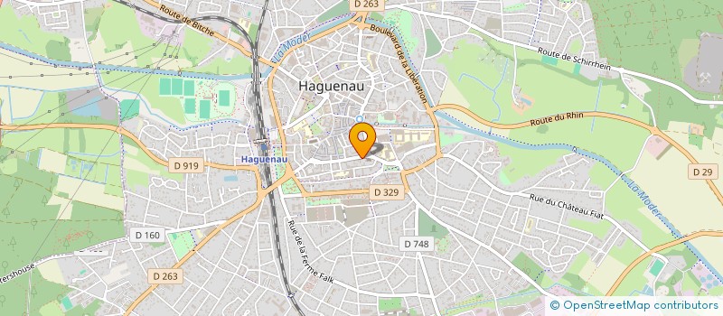 localisation de l'entreprise JORIC SERVICES  SCHWEIGHOUSE-SUR-MODER