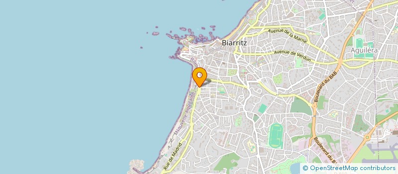 localisation de l'entreprise JORIEL à BIARRITZ