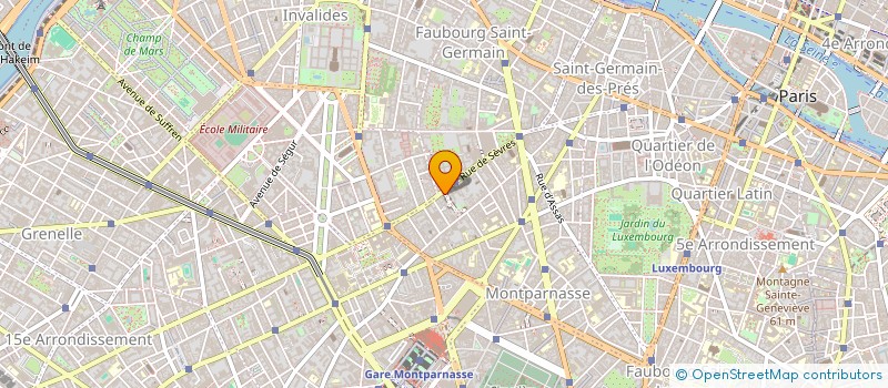 localisation de l'entreprise JORIS CIREUR ACM à PARIS