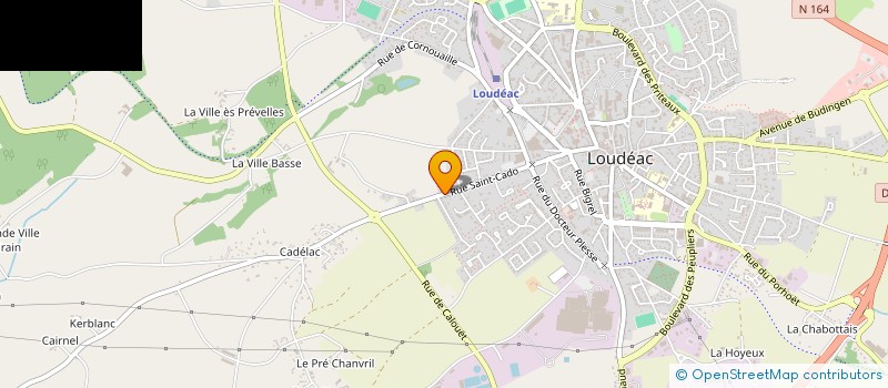 localisation de l'entreprise JORJUVIN  LOUDEAC