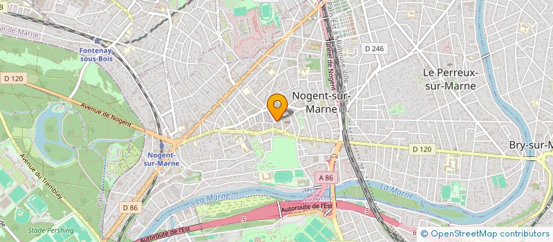 localisation de l'entreprise JORMA à NOGENT-SUR-MARNE