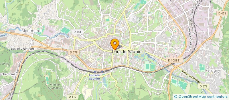 localisation de l'entreprise JORMIC  LONS-LE-SAUNIER