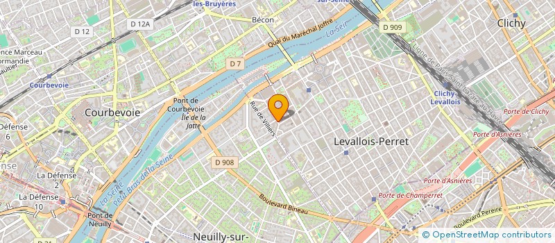 localisation de l'entreprise JORNET FINANCE CONSULTING à LEVALLOIS-PERRET
