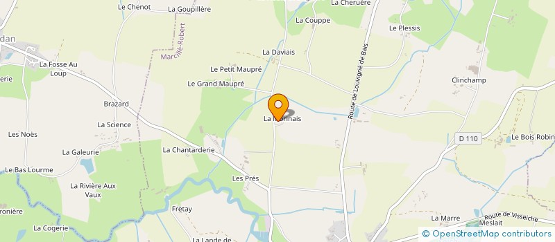 localisation de l'entreprise JOROFRA  MARCILLE-ROBERT